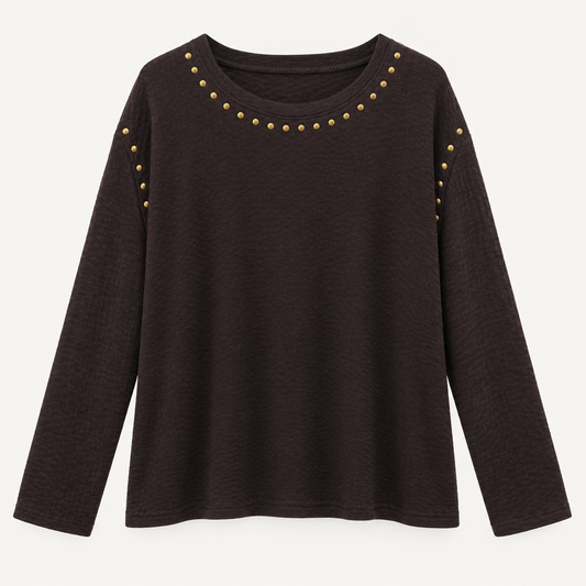 Golden Stud Knit