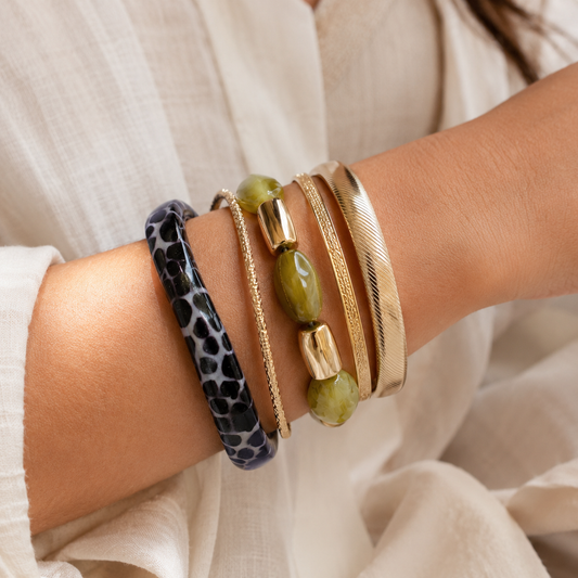 Olive Glow Armbandenset