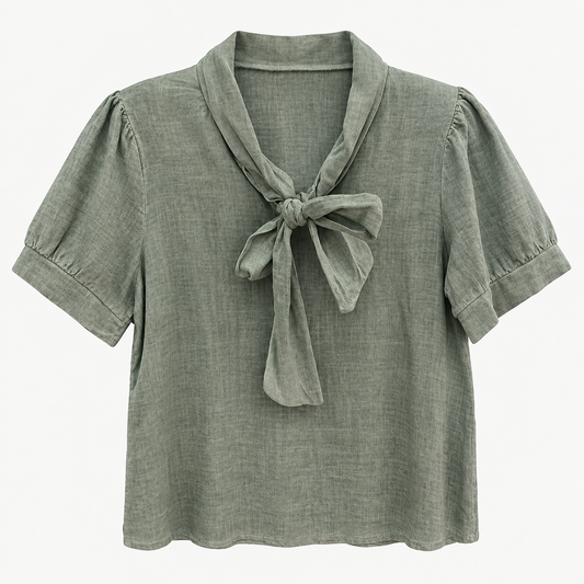 Riviera Bow Blouse