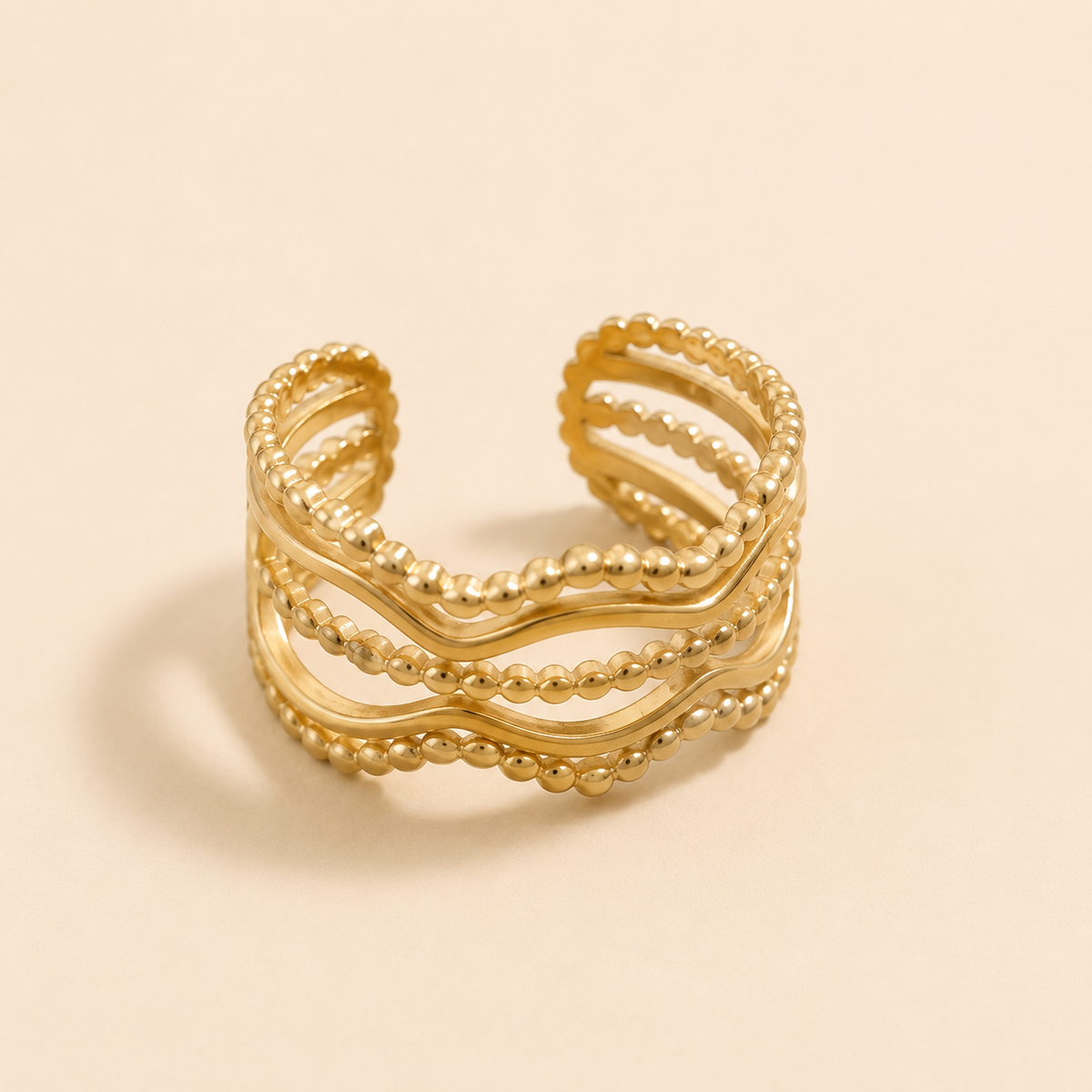Soleya Wave Ring