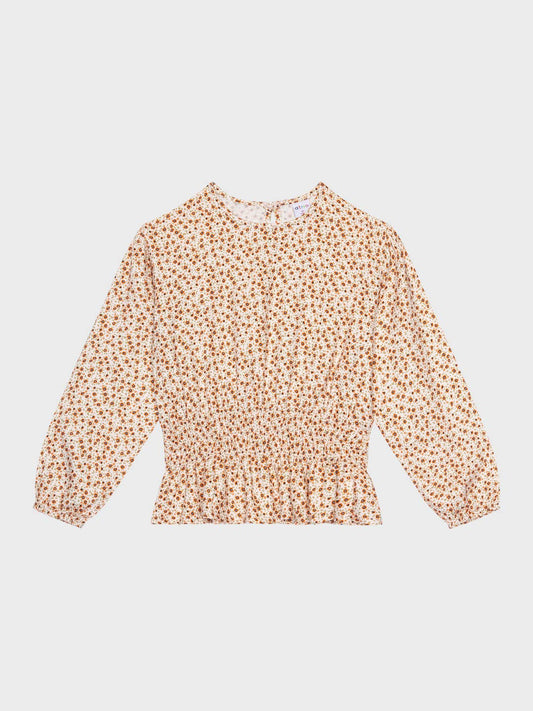 Herbstblüten-Bluse