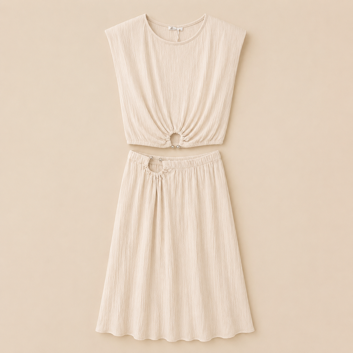 Boho Casual Set met Lange Rok