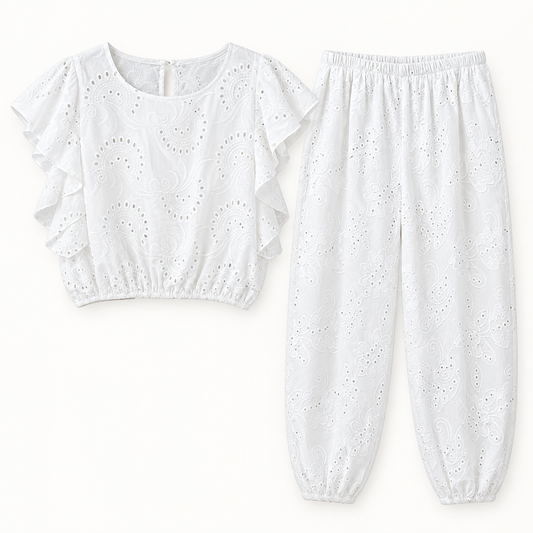 Broderie Boho Set