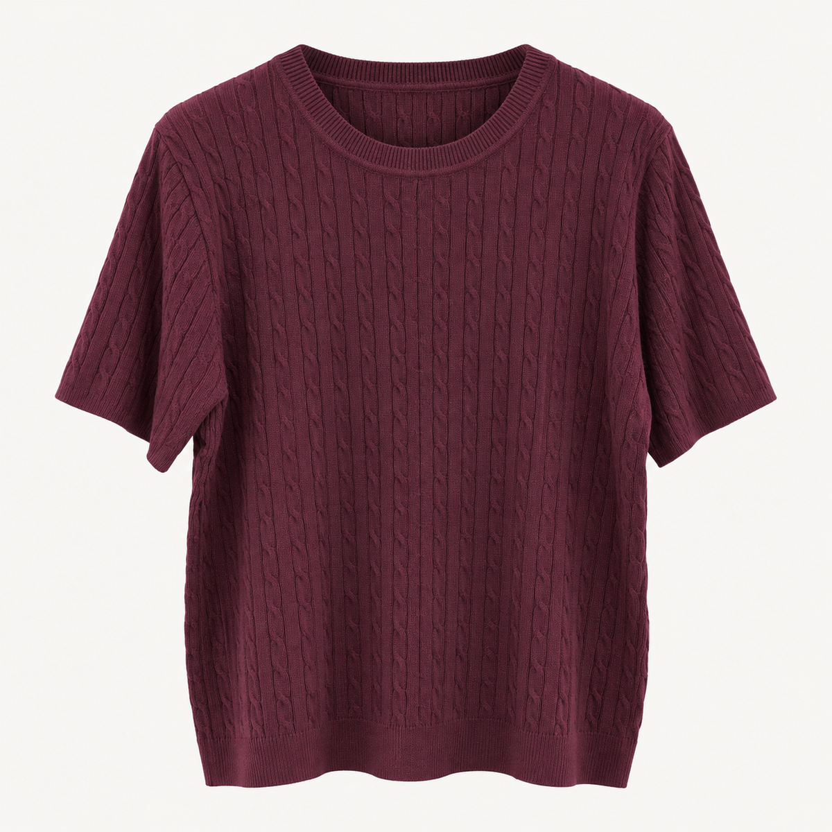 Cable Knit Tee