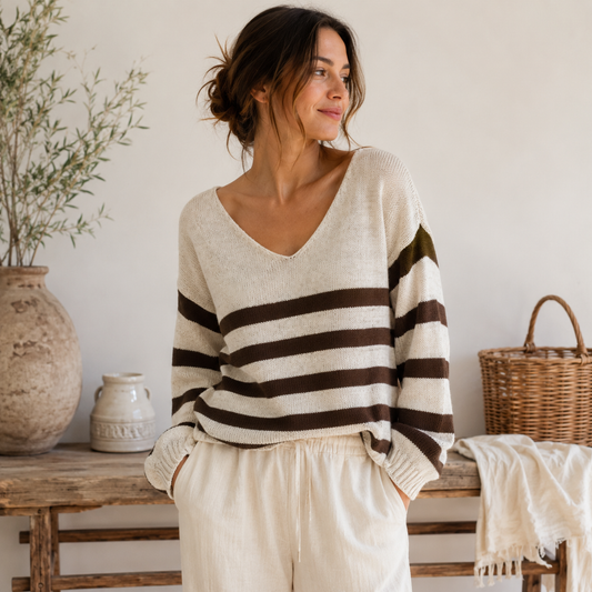 Coastal Stripe Knit