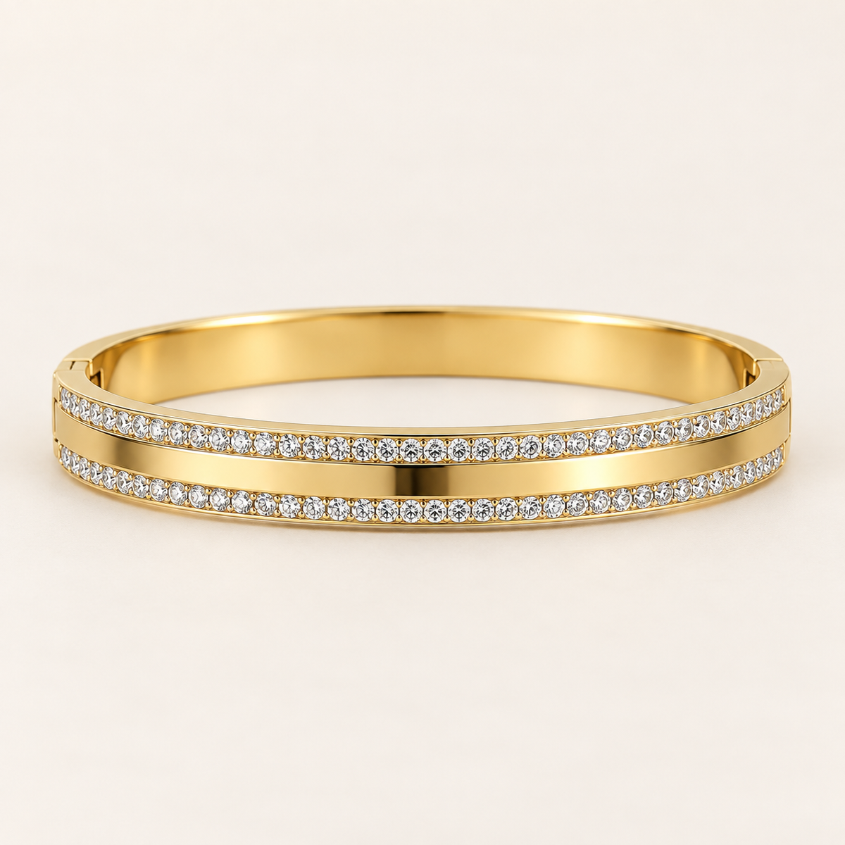 Double Sparkle Bangle