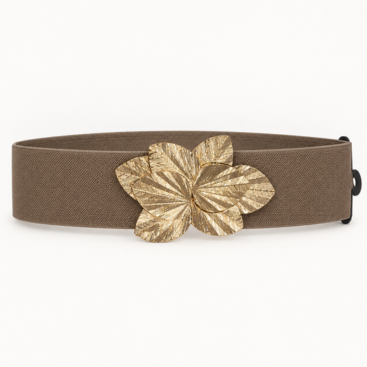 Golden Leaf Waist Belt