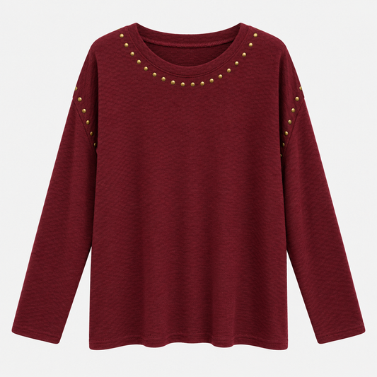 Golden Stud Knit