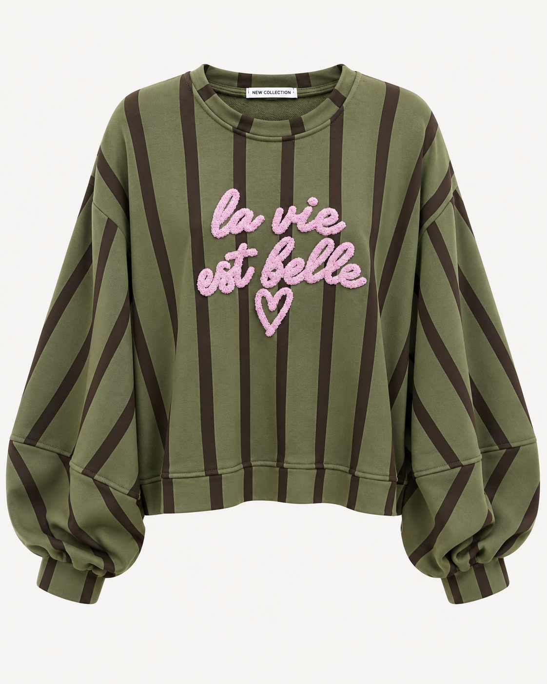 La Vie Est Belle Oversized Sweater