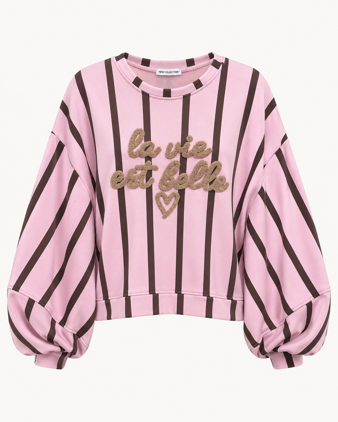 La Vie Est Belle Oversized Sweater