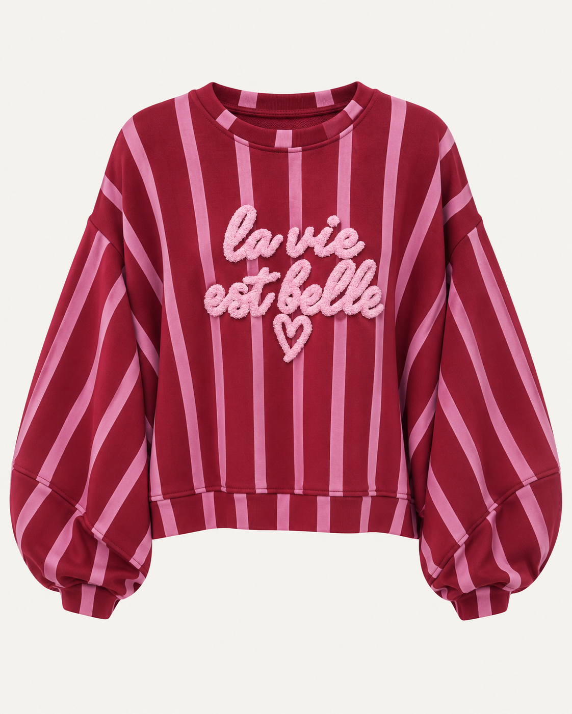La Vie Est Belle Oversized Sweater