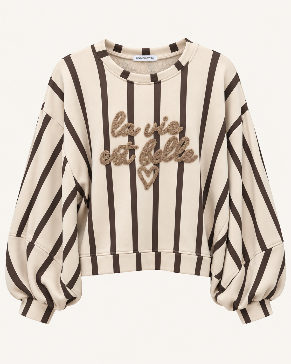 La Vie Est Belle Oversized Sweater