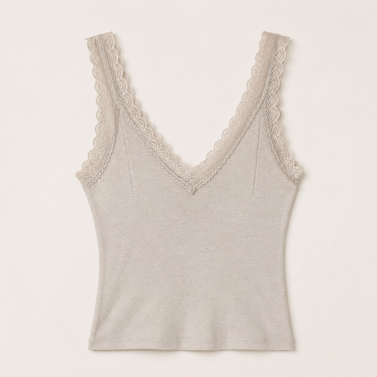 Lace V-Neck Top