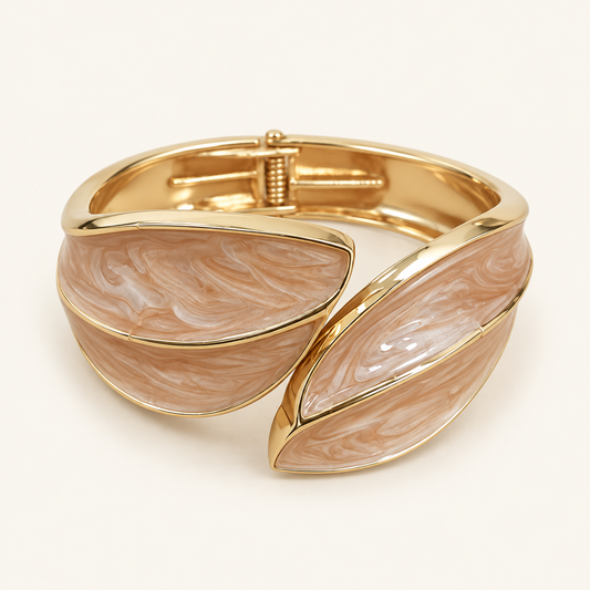 Marbled Leaf Bangle