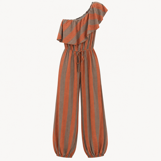 Mediterranean Stripe Jumpsuit