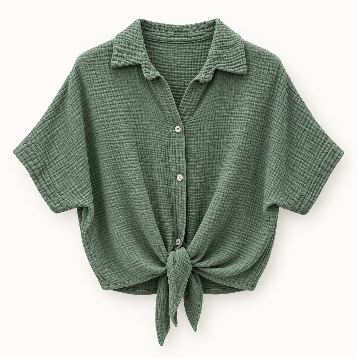 Mousseline Tie Blouse