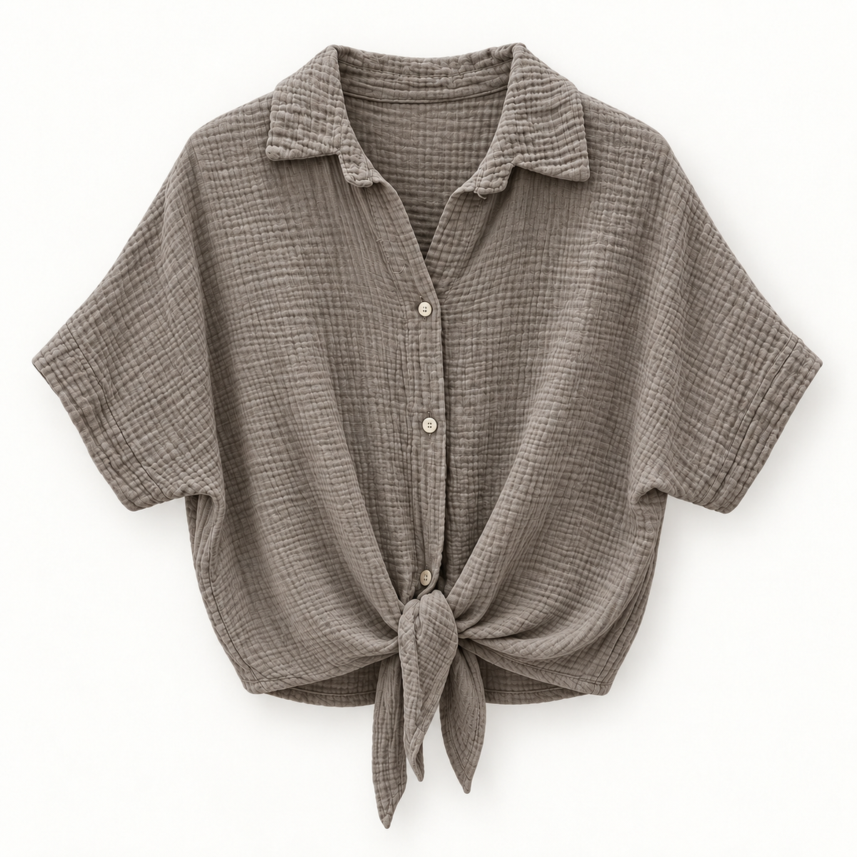 Mousseline Tie Blouse