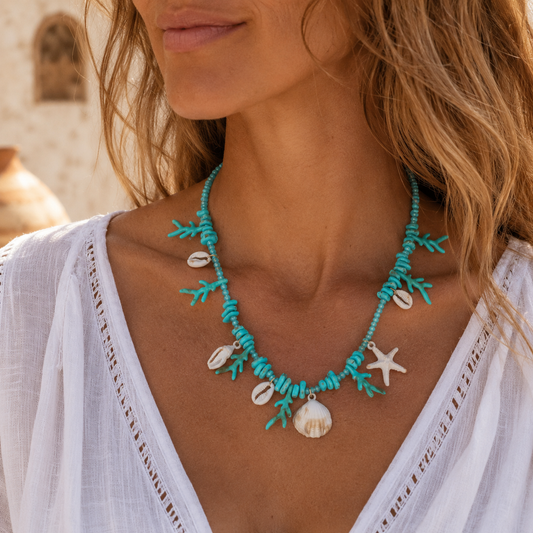 Ocean Charm Ketting – Turquoise