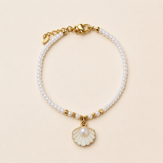 Shell Pearl Bracelet