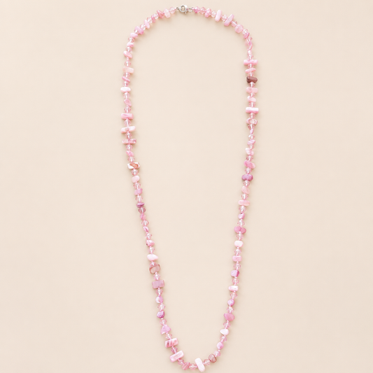 Soleya Blush Stone Necklace