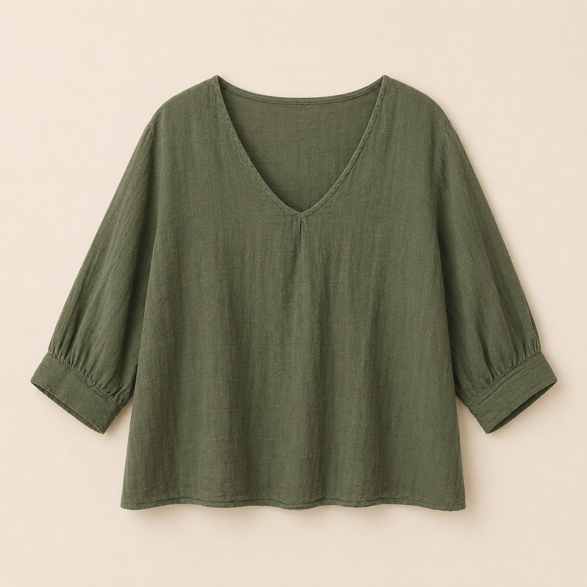 Soleya Everyday V-Neck Blouse