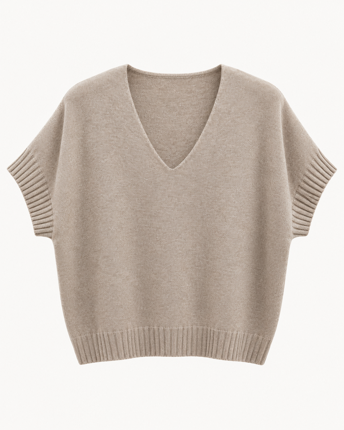 Soleya Knit V-Neck Top