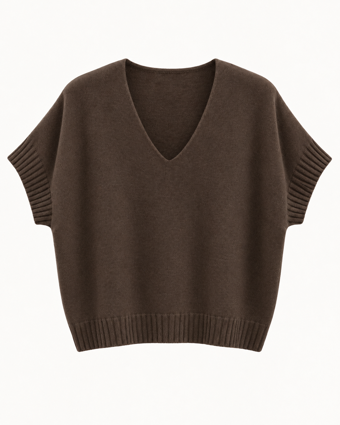 Soleya Knit V-Neck Top