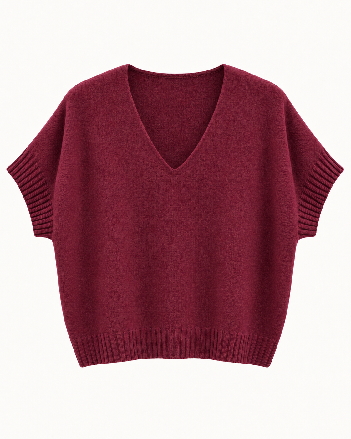 Soleya Knit V-Neck Top