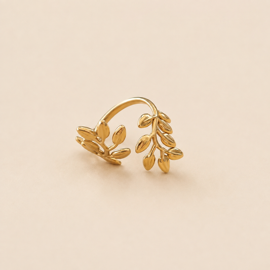 Soleya Leaf Ring