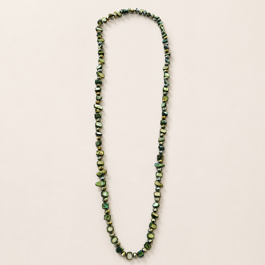 Soleya Olive Glow Necklace