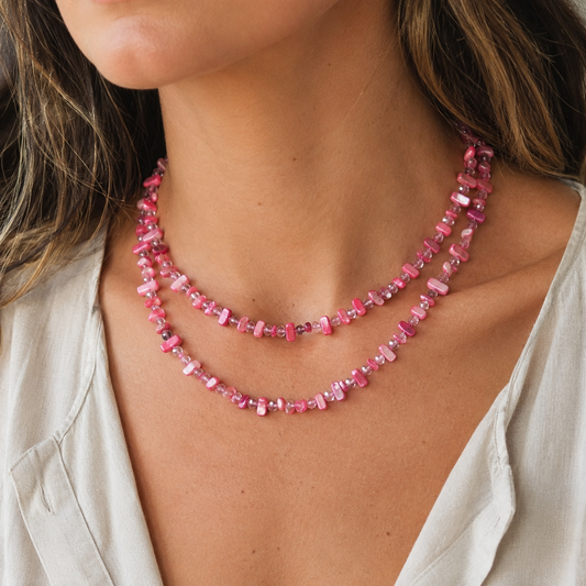 Soleya Pink Lagoon Necklace