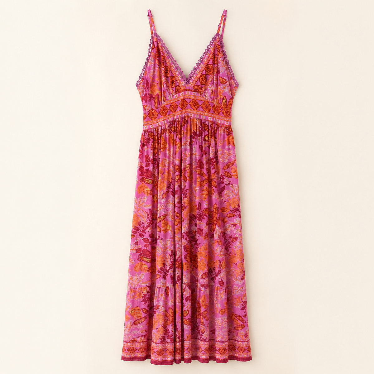 Soleya Sunset Bloom Maxi Dress