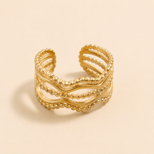 Soleya Wave Ring