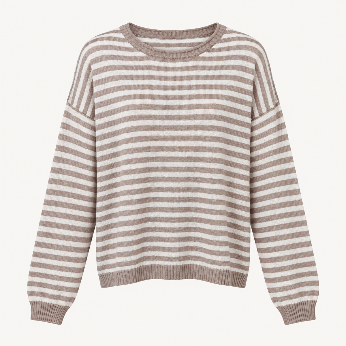 Striped Knit Sweater