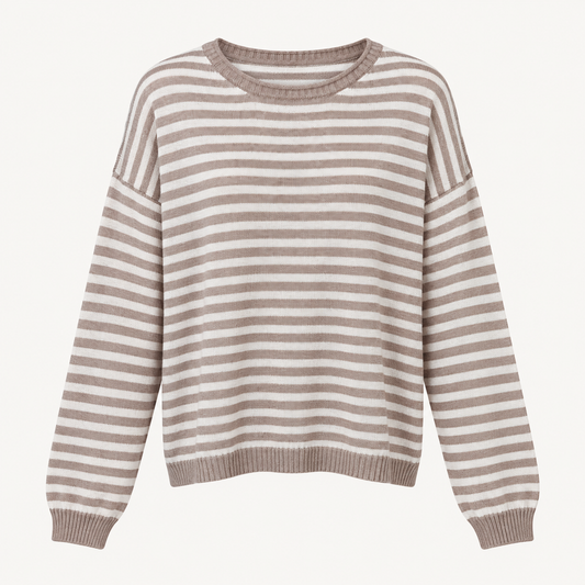 Striped Knit Sweater