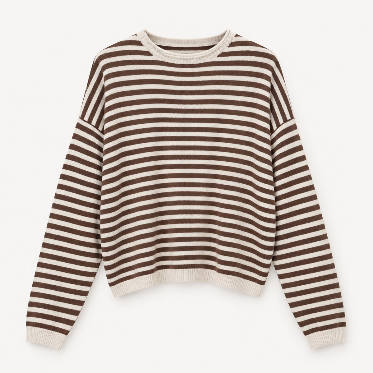 Striped Knit Sweater