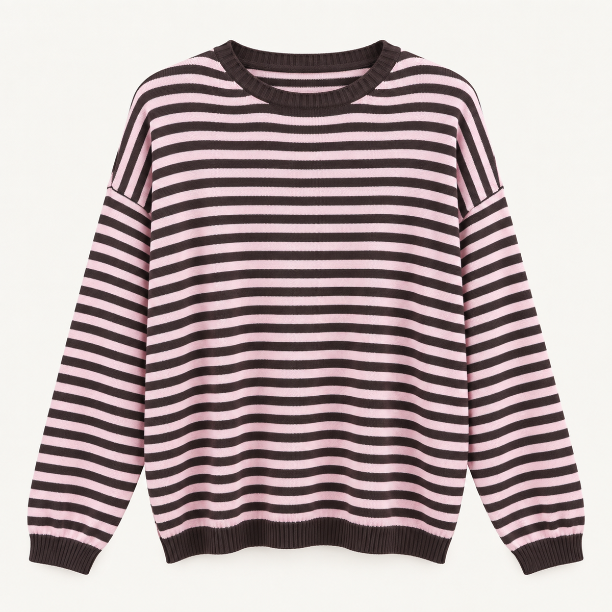 Striped Knit Sweater