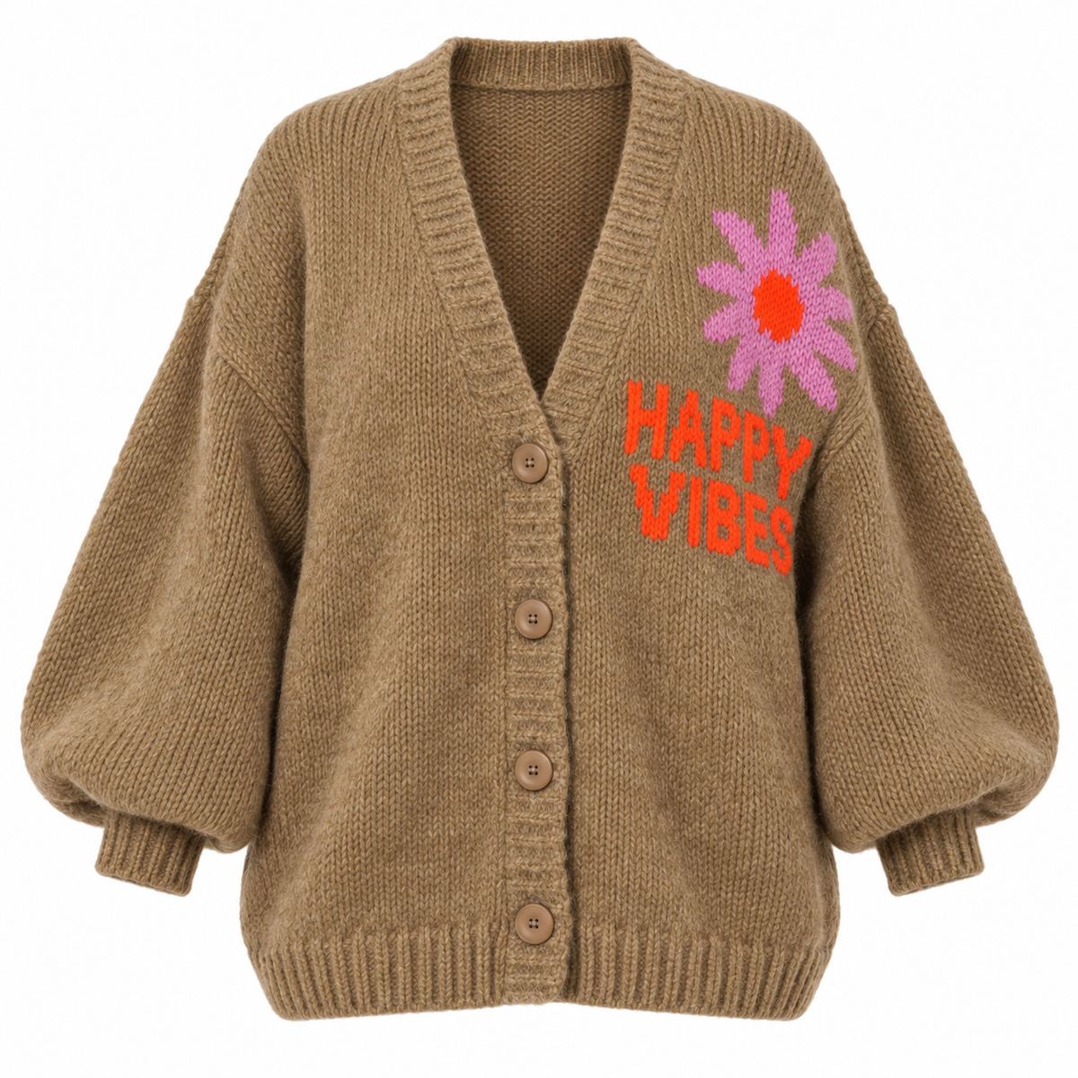 Sunny Happy Vibes Curvy Vest