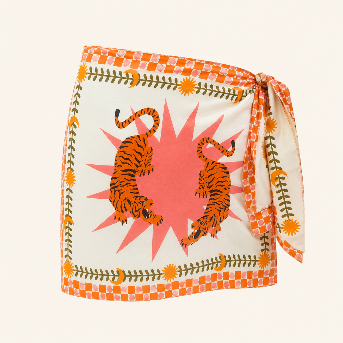 Tiger Wrap Skirt