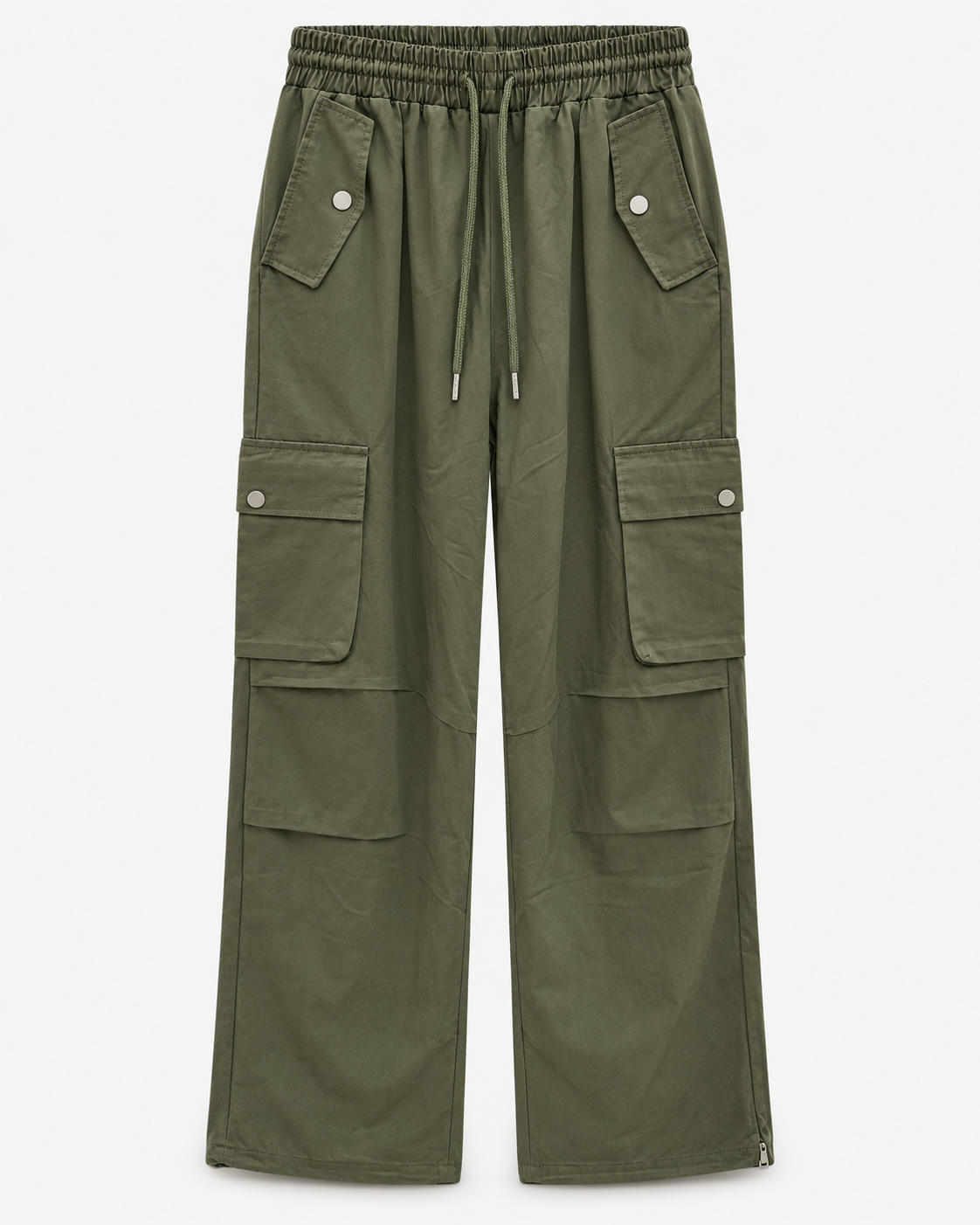 Wide Leg Cargo Pants